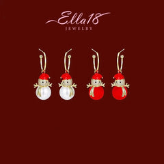 Styling the Snowman Pearl Earrings for a chic and modern look