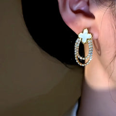 Perfect Clover Tassel Earrings for adding glamour to any outfit