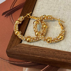 Perfect White Gold Hoop Earrings for adding glamour to any outfit