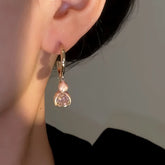 14K Gold-Plated Luxury Tulip Flower Earrings - elegant Tulip Flower Earrings