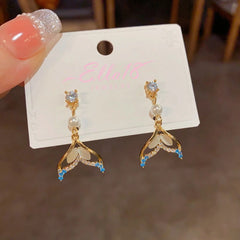 Perfect Fishtail Pearl Earrings for adding glamour to any outfit