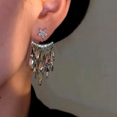 14K Gold-plated Luxury Simple Tassel Earrings - elegant Simple Tassel Earrings