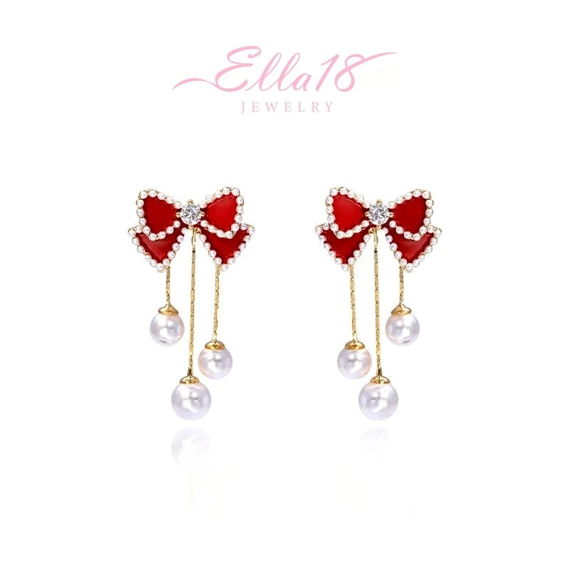 Perfect gold tassel earrings for adding glamour to any outfit