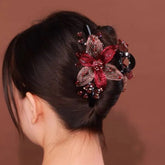 Copper Wire Flower Hair Clip - high quality Flower Hair Clip