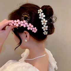 Elegant Acrylic Flower Hair Clip - high quality Flower Hair Clip