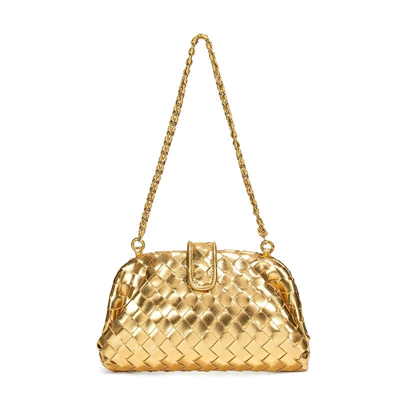 Leather Chain Shoulder Bag - high quality Leather Chain Bag