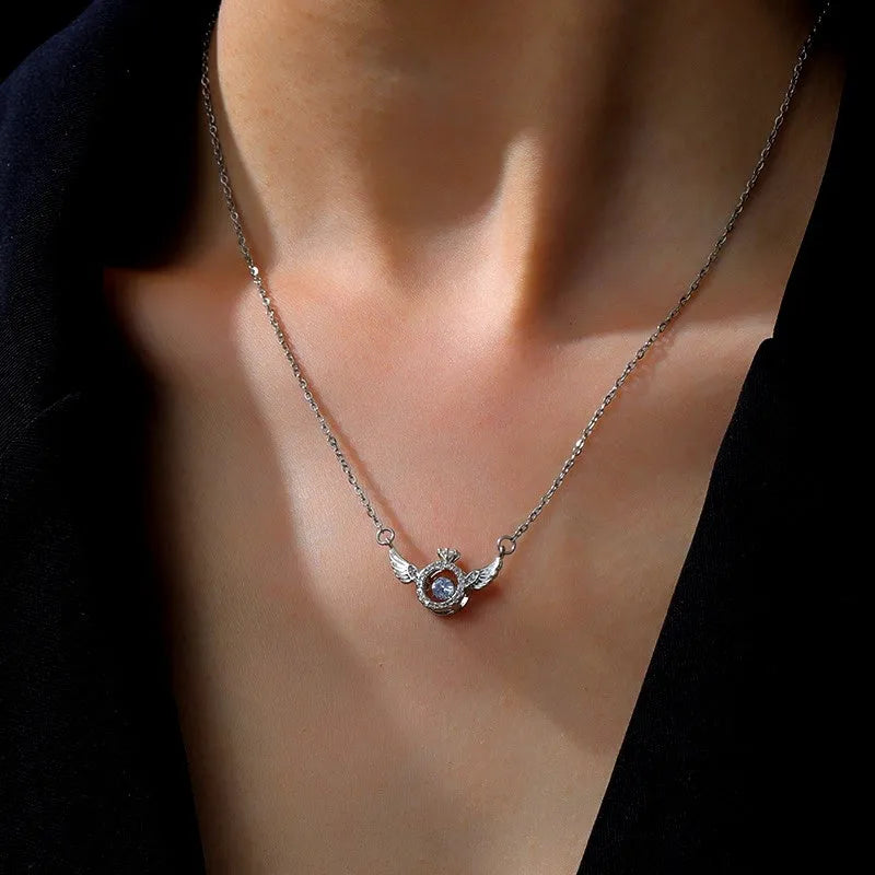 Sterling Silver Angel Wings Necklace - beautiful Angel Wings Necklace