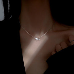 Sterling Silver Cloud Rain Drop Necklace - beautiful Cloud Rain Drop