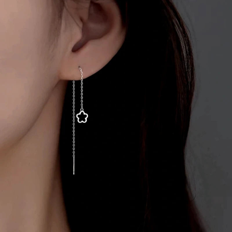 Close-up detail of the sparkling zircons and plating on the Dragonfly Stud Earrings