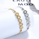 Sterling Silver Five Emperors Coin Bracelets - chic Coin Bracelet