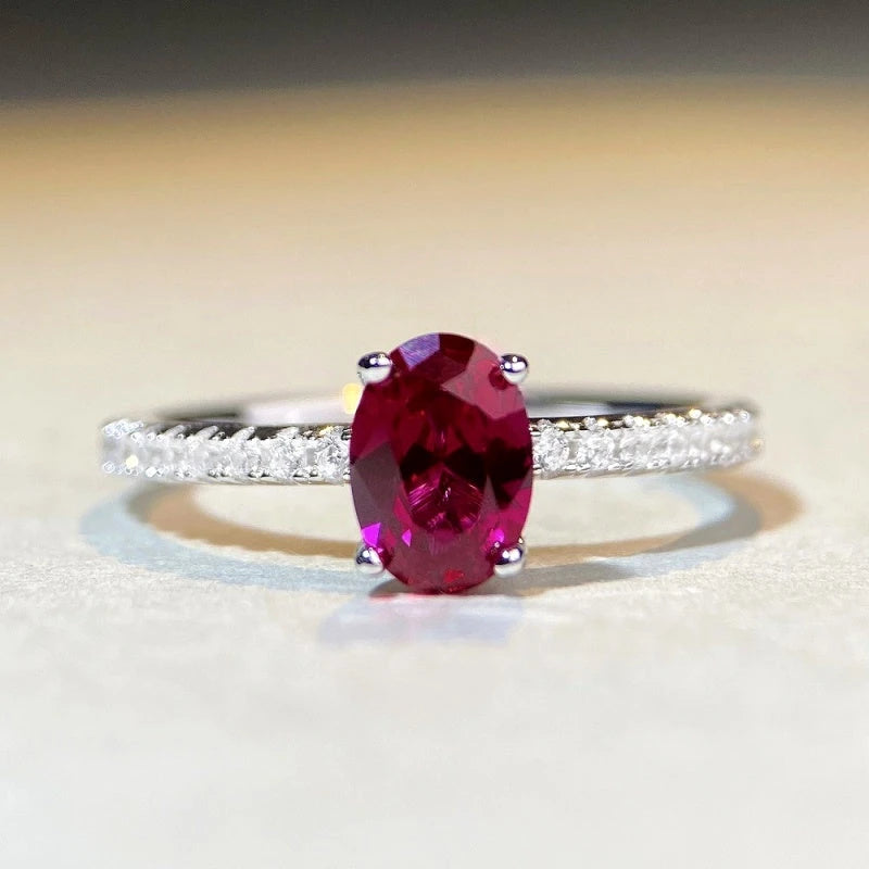 Sterling Silver Ice Diamond Rings worn on the hand to show its beautiful fit and design