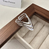 Sterling Silver Multi-Layer Rings - stunning Multi-Layer Ring
