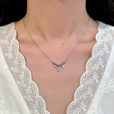 Sterling Silver Star Tassel Necklace - beautiful Star Tassel Necklace (*Correction: Handle and original tags imply necklace*)