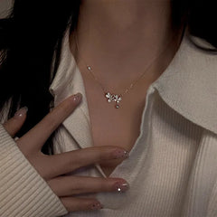 The perfect Fairy Butterfly Necklace for layering or wearing as a statement piece