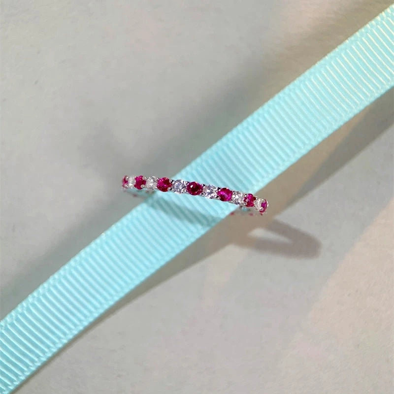 Detail of the intricate metalwork on the Zircon Engagement Ring