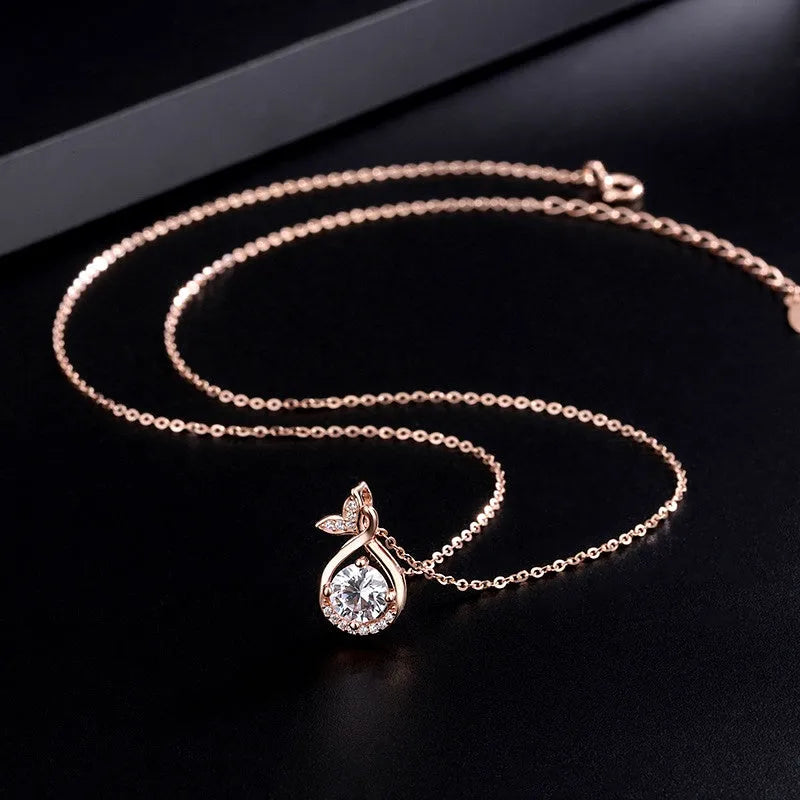 The perfect Fishtail Necklace for layering or wearing as a statement piece