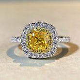 Sterling Silver Zircon Full Diamond Rings - stunning Zircon Eternity Band