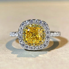 Sterling Silver Zircon Full Diamond Rings - stunning Zircon Eternity Band