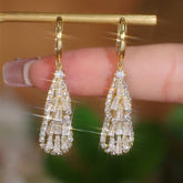 Fashionable & Elegant Gold Leaf Earrings