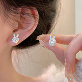 Exquisite & Stylish Rotatable Rabbit Earrings