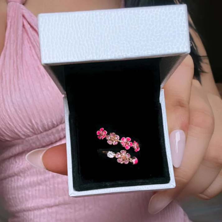 PEACH BLOSSOM RING