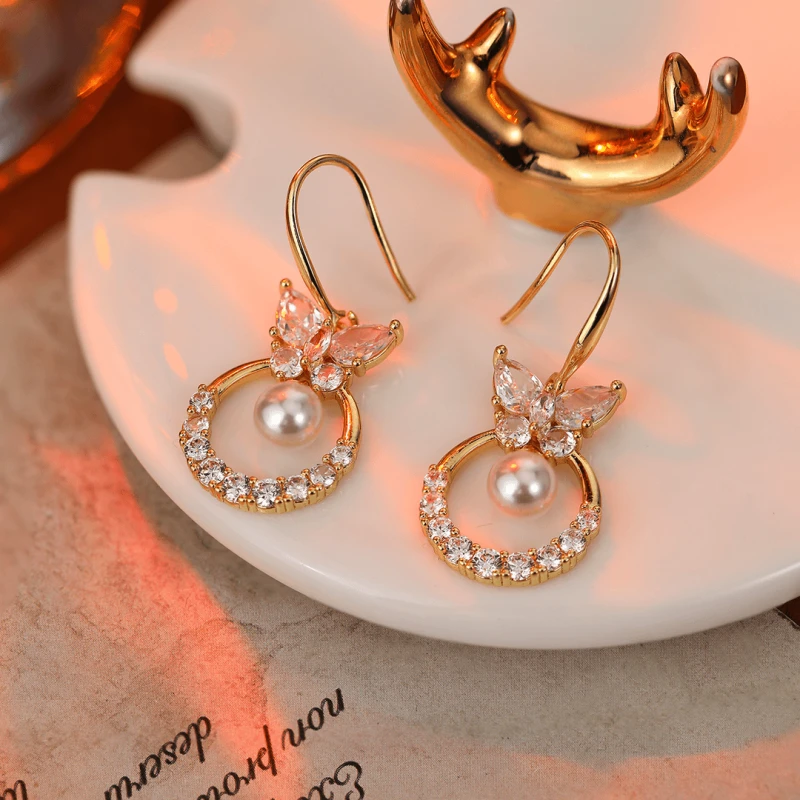 Perfect Pearl Ear Hooks for adding glamour to any outfit