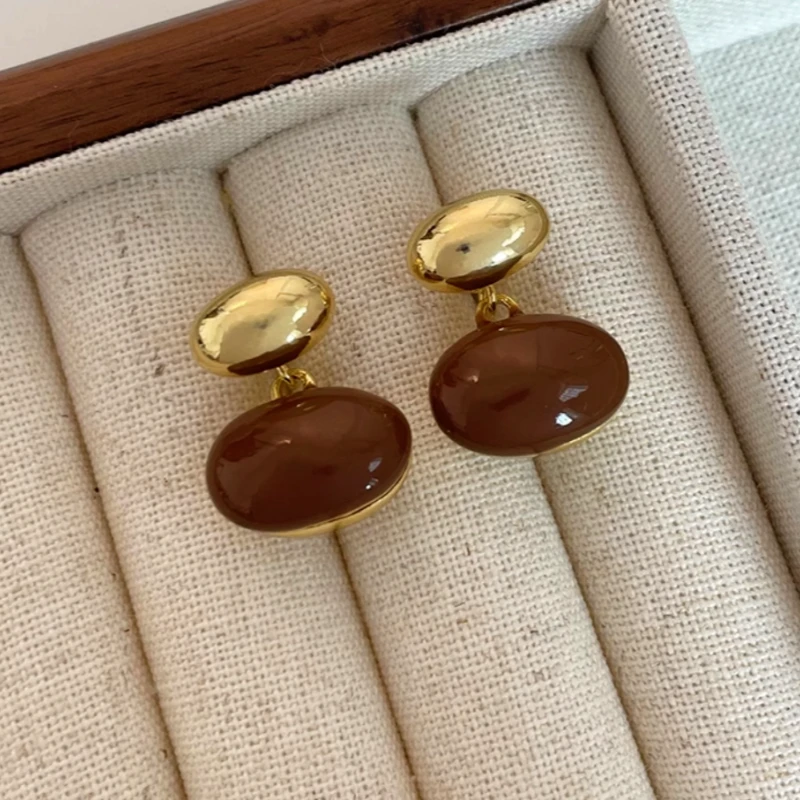 14K Gold-Plated Bean Earrings as the perfect accessory for a special occasion
