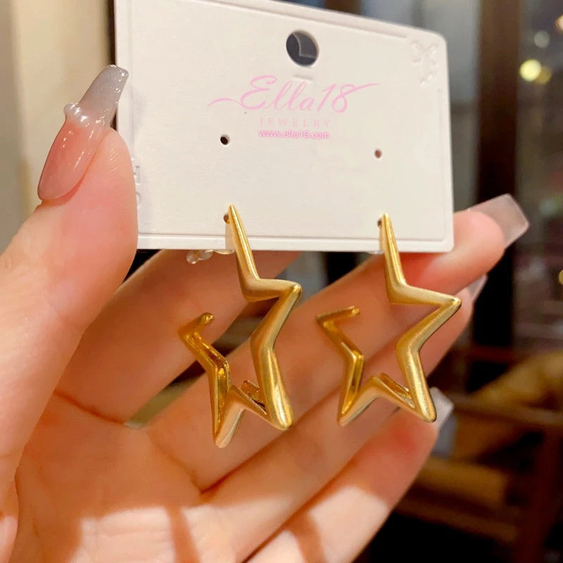 Perfect Star Earrings for adding glamour to any outfit