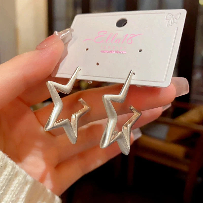 Styling the Star Earrings for a chic and modern look