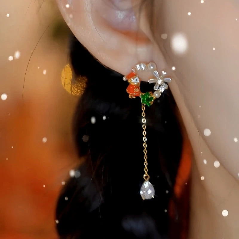 Styling the Santa Tassel Earrings for a chic and modern look