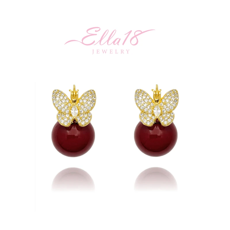 Perfect Butterfly Pearl Earrings for adding glamour to any outfit