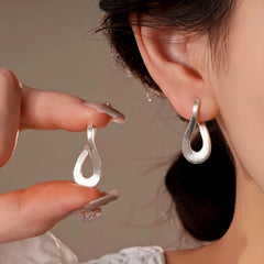 14K Gold-Plated Elegant Geometric Earrings - elegant Geometric Earrings