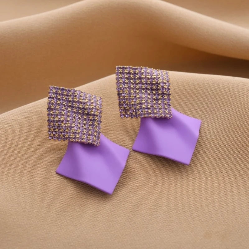 Perfect Geometric Vintage Earrings for adding glamour to any outfit