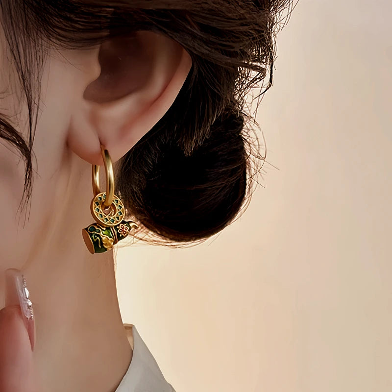 Perfect Gourd Earrings for adding glamour to any outfit