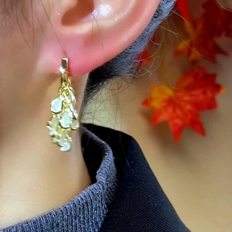 Styling the Leaf Tassel Earrings for a chic and modern look