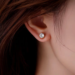 Angled view of the 14K Gold-Plated Elegant Long Pearl Tassel Earrings