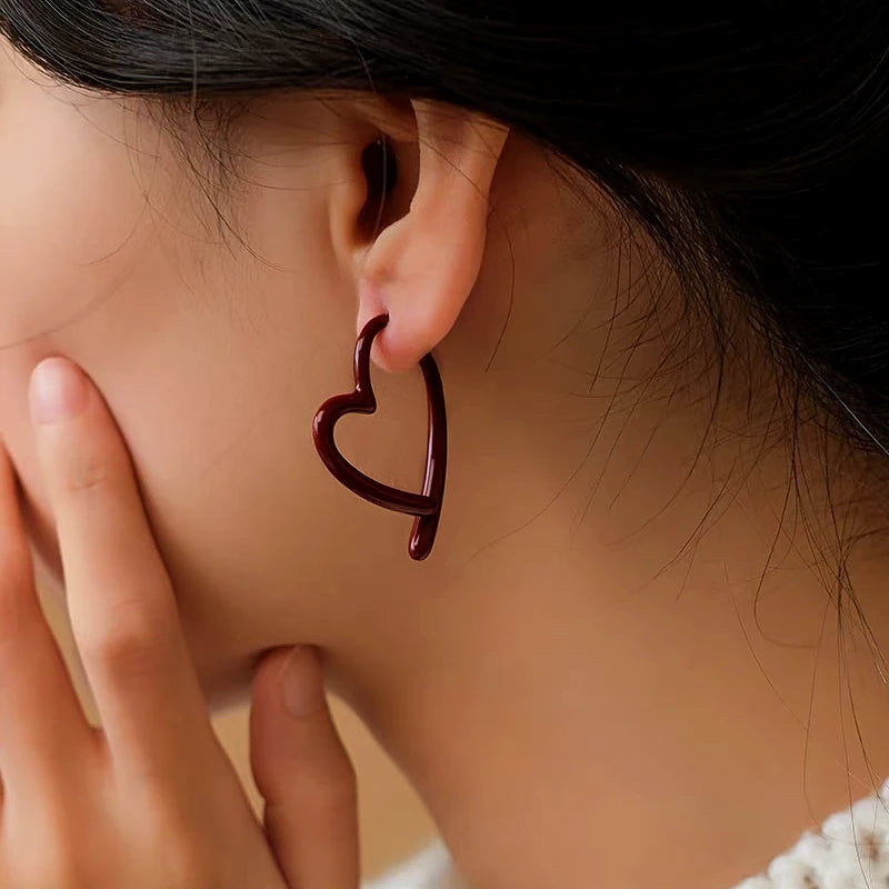 Perfect Heart Earrings for adding glamour to any outfit