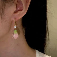 14K Gold-Plated Elegant Tulip Flower Earrings - elegant Tulip Flower Earrings