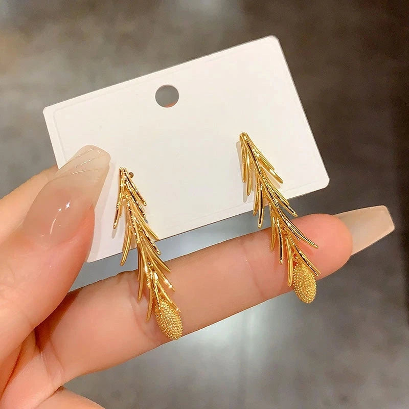Perfect Wheat Tassel Earrings for adding glamour to any outfit
