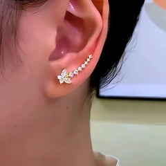 Close-up detail of the sparkling zircons and plating on the Butterfly Crawlers