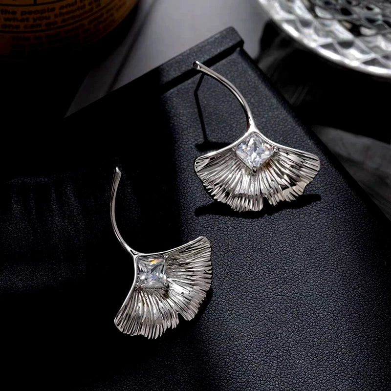 Perfect Fan Shaped Earrings for adding glamour to any outfit