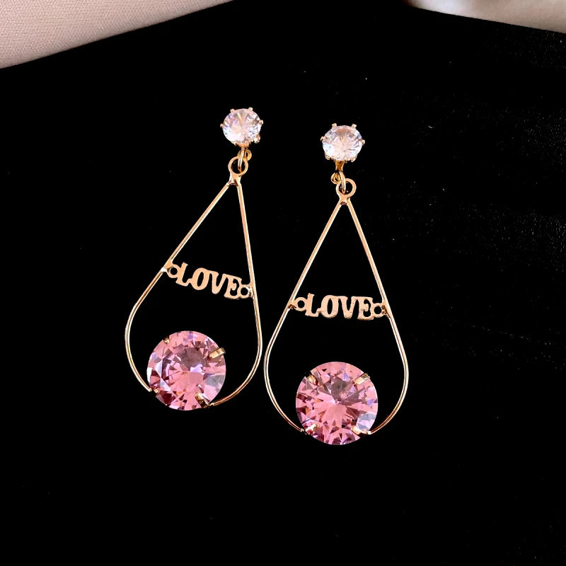 Full view of the elegant and stylish Tassel Earrings