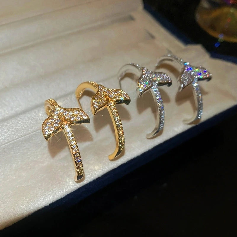 Perfect Fishtail C-Shaped Earrings for adding glamour to any outfit