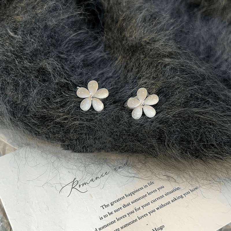 Perfect Flower Hoop Earrings for adding glamour to any outfit