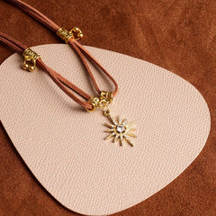 The perfect Maillard Star Necklace for layering or wearing as a statement piece