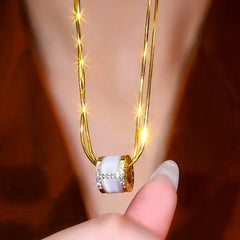 The perfect Slim Waist Necklace for layering or wearing as a statement piece