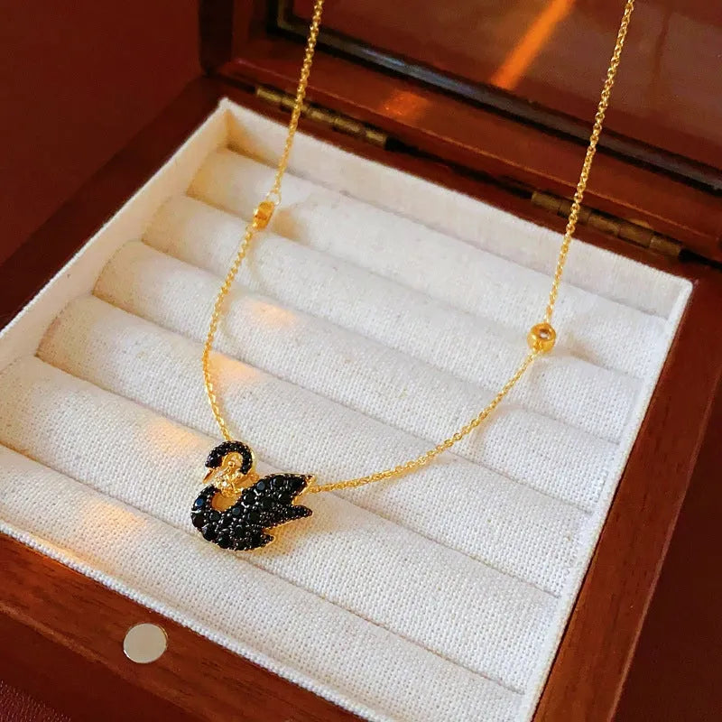 Perfect Black Swan Jewelry Set for adding glamour to any outfit