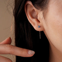 Perfect Floral Threader Earrings for adding glamour to any outfit