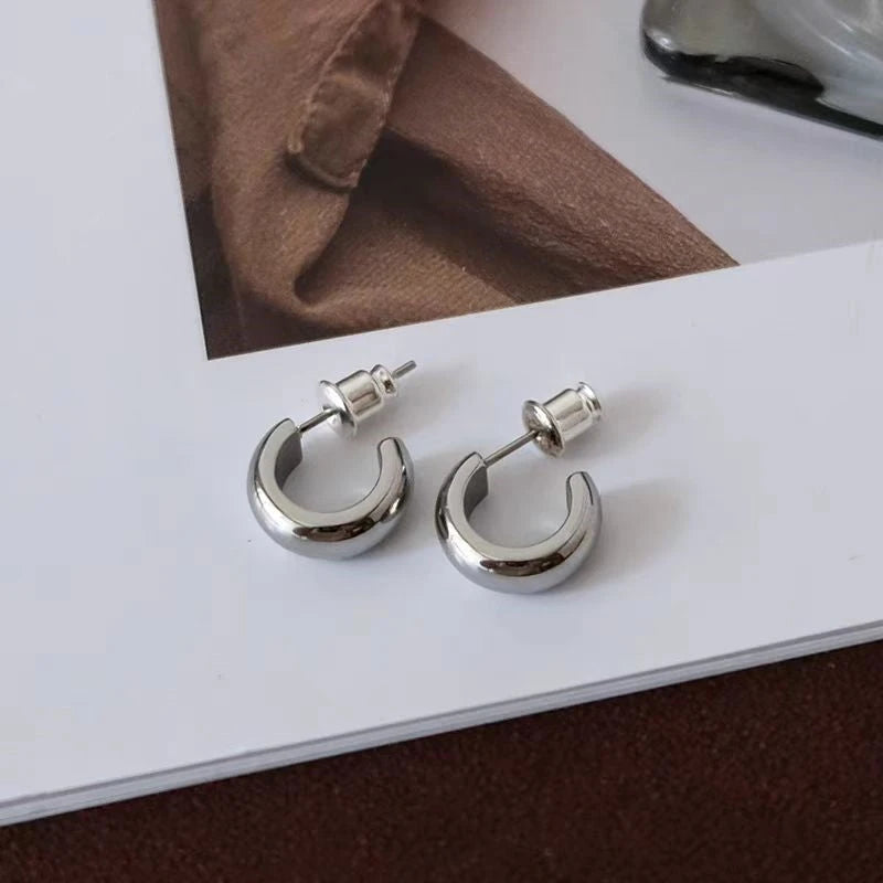Perfect C-Shaped Earrings for adding glamour to any outfit