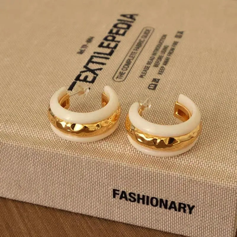Perfect C-Shaped Earrings for adding glamour to any outfit